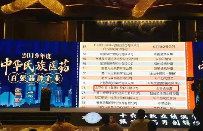 三亿股份再次入选“中华民族医药百强品牌企业”