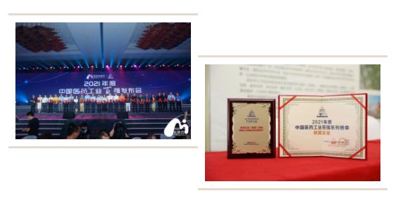 三亿股份入选“2021年度中国中药企业TOP100排行榜”