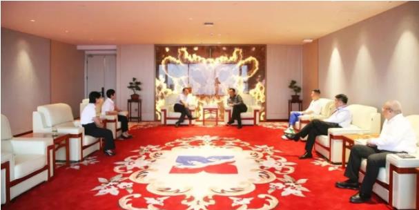 为银企合作添智赋能 | 浙商银行西安分行行长沈建峰一行到访三亿体育股份