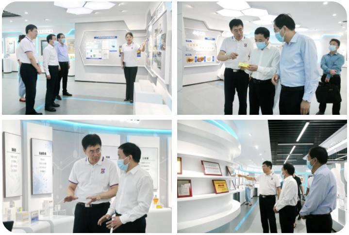 陕西中医药大学党委副书记蒲济生一行莅临三亿体育股份考察交流