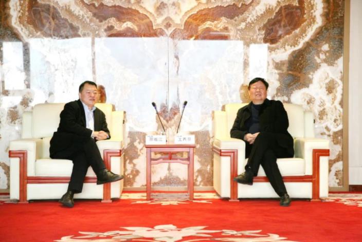 人民美术家、陕西省美术家协会名誉主席王西京莅临三亿股份考察交流