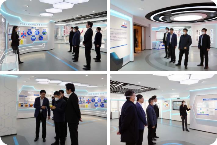 榆林市榆阳区政府领导莅临三亿股份考察调研