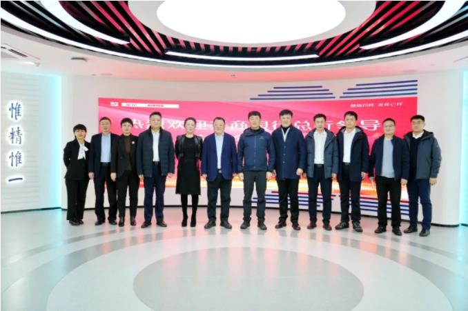 齐商银行总行党委委员姜忠洲一行到访三亿股份