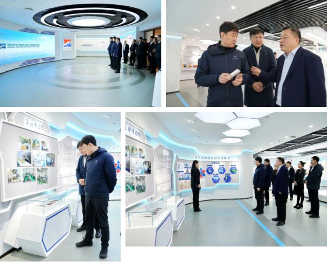 齐商银行总行党委委员姜忠洲一行到访三亿股份