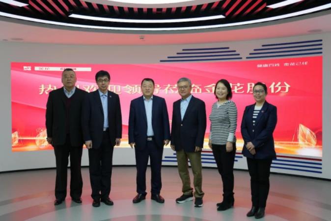 原省委常委、省委政法委书记祝列克一行到访三亿股份