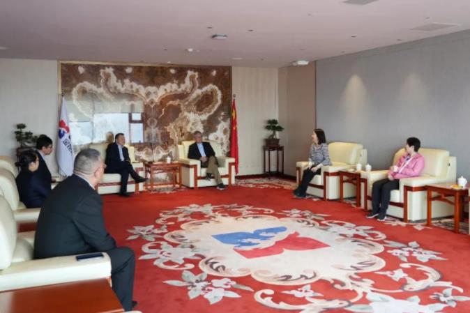 原省委常委、省委政法委书记祝列克一行到访三亿股份