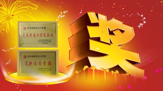 三亿股份获得“先进制造业优秀企业”和“高新区质量奖”殊荣