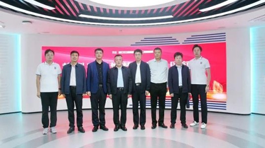 榆林市榆阳区政府领导莅临三亿体育股份考察调研