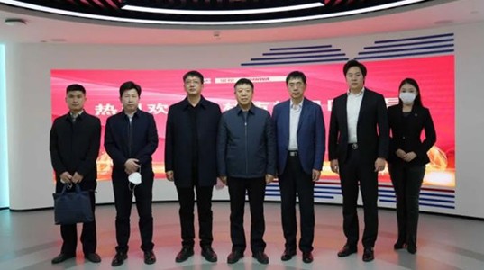 榆林市榆阳区政府领导莅临三亿股份考察调研